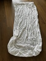 Fixleinentuch/Spannbettlaken Jysk 90x200cm weiss 2 Stück