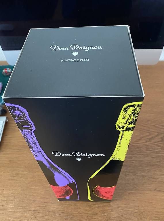 Bevande alcoliche: Dom Pérignon ,Andy Warhol,original ,ungeöffnet – Usato da Allschwil venduto da Sandro2 3