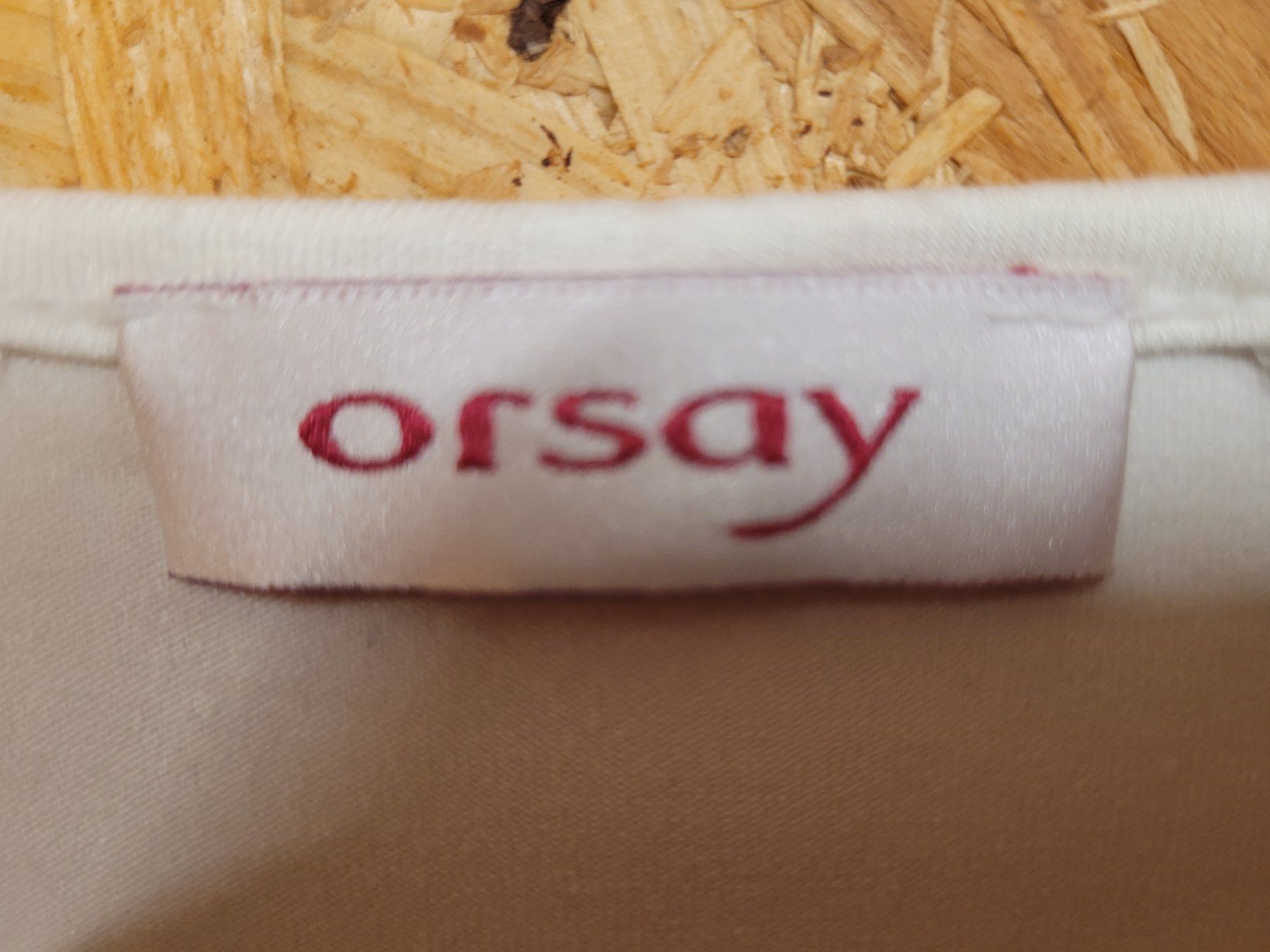 Orsay Tops: ORSAY Haut Blanc – D'occasion à Lausanne par PlusValue_Lausanne 2
