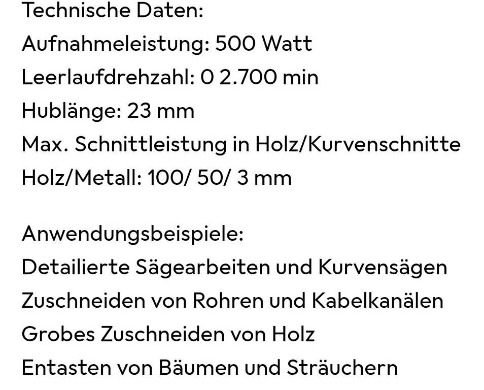 Seghe: Ast- und Stichsäge  – Usato da Sempach venduto da Seepferdli40 2