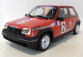 RENAULT 5 GT TURBO #2 ROT PHASE 1 RALLY 1:18 OTTO