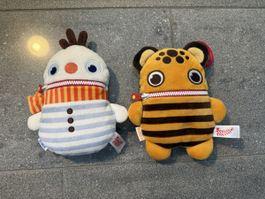2 Sorgenfresser Schneemann & Tiger