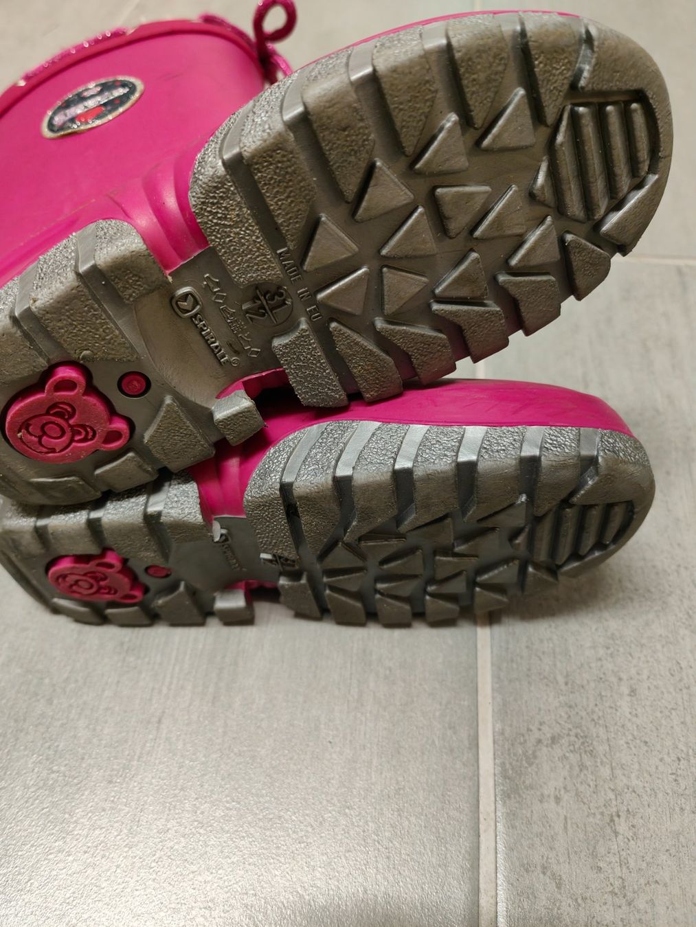 Schuhe für Mädchen: Gummistiefel gefütter - Gr. 31 – Gebraucht aus Kirchleerau von hop82 2
