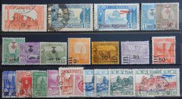 Tunesien Franz. ex. Kat. 82-378 */(*)/gest. 1921/50