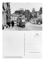 Luzern Alpenstrasse Museumsplatz Tram Be 4/4 110 Hess 1956