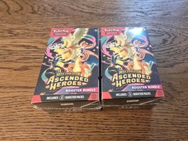2x Pokemon Ascended Heroes Booster Bundles Englisch