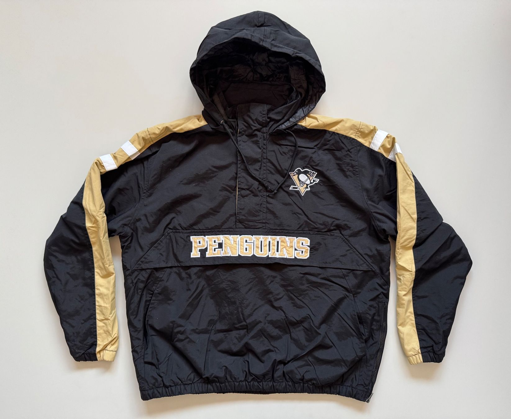 Maglioni & Felpe: NHL Penguins Pittsburgh pullover jacket 1/4 zip MEN L – Usato da Neuchâtel venduto da _Easy_to_Find_