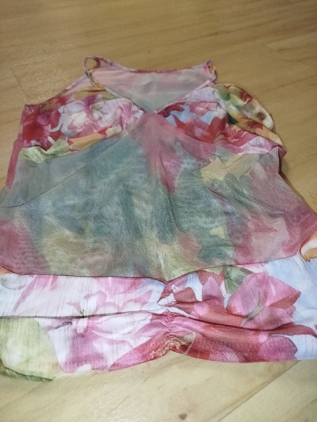 Tops: Beautiful Mesh Vintage Top Floral – D'occasion à Spreitenbach par captaincrunch 2