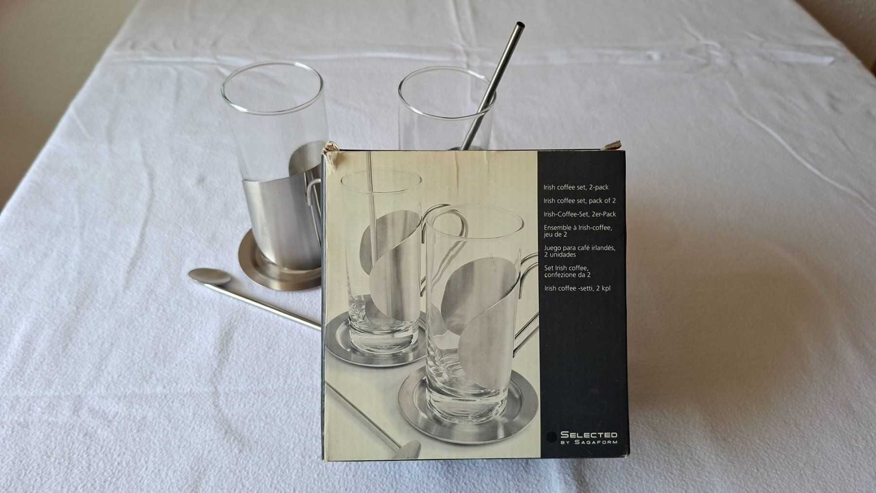 Bicchieri: Irish-Coffee-Set, 2er-Set komplett, Selected by Sagaform – Nuovo (secondo la descrizione) da Pfäffikon SZ venduto da Frerofra 4