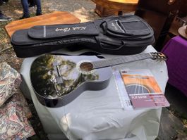 Gitarre Kay C-917 BK  mit Tasche (226)