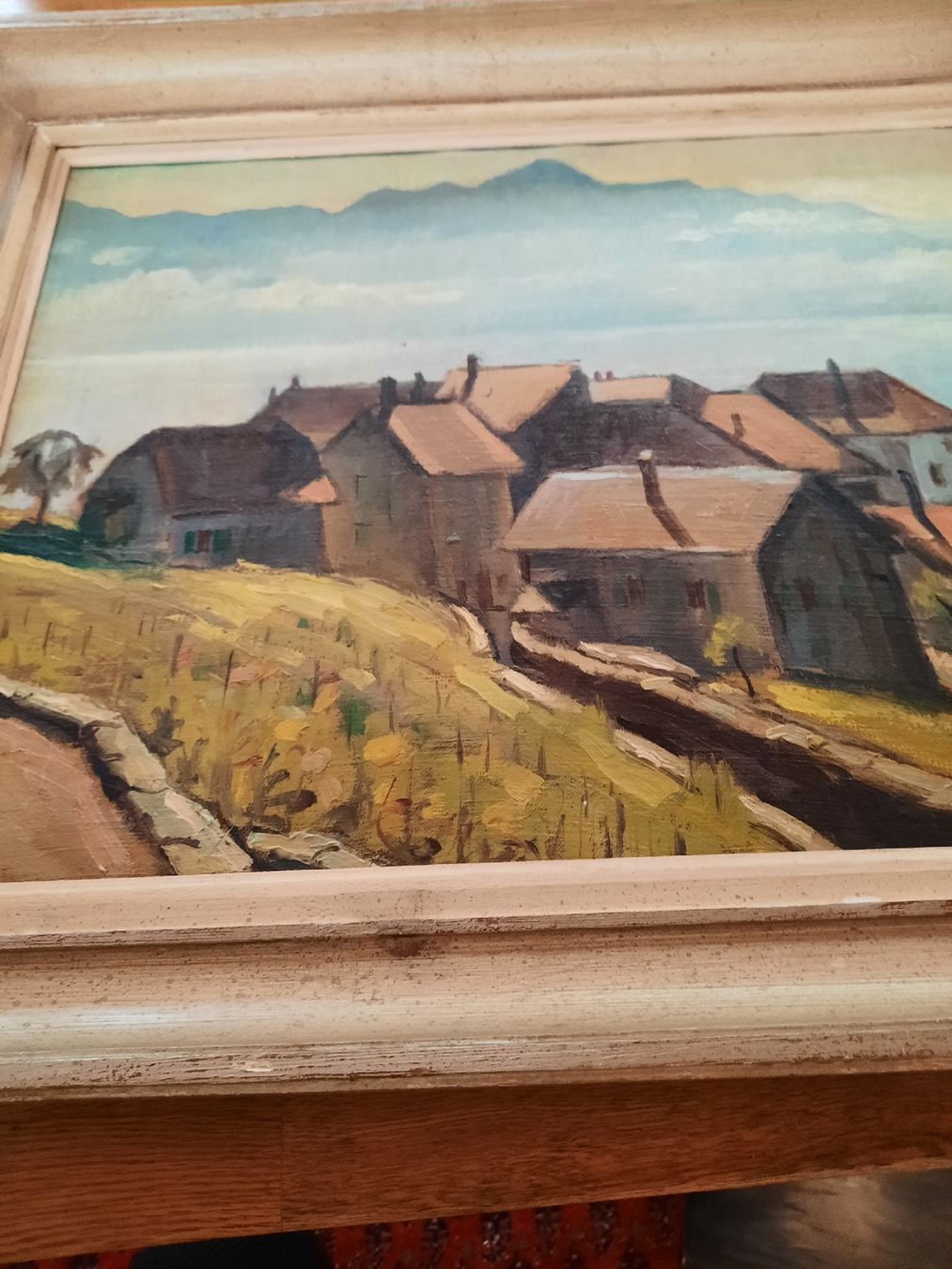 Gemälde: Landschaftsbild von E.Vögeli – Gebraucht aus Busswil BE von balu37