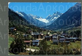 AK color Lötschental VS Kippel,Wiler,Lötschenlücke ≈ 1976 