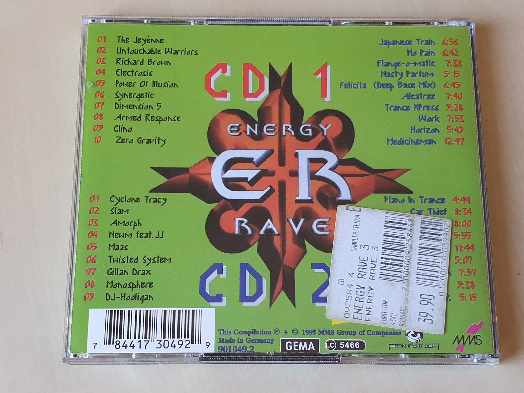 CD: Energy Rave 3 – Usato da Stansstad venduto da collectorsshop 1