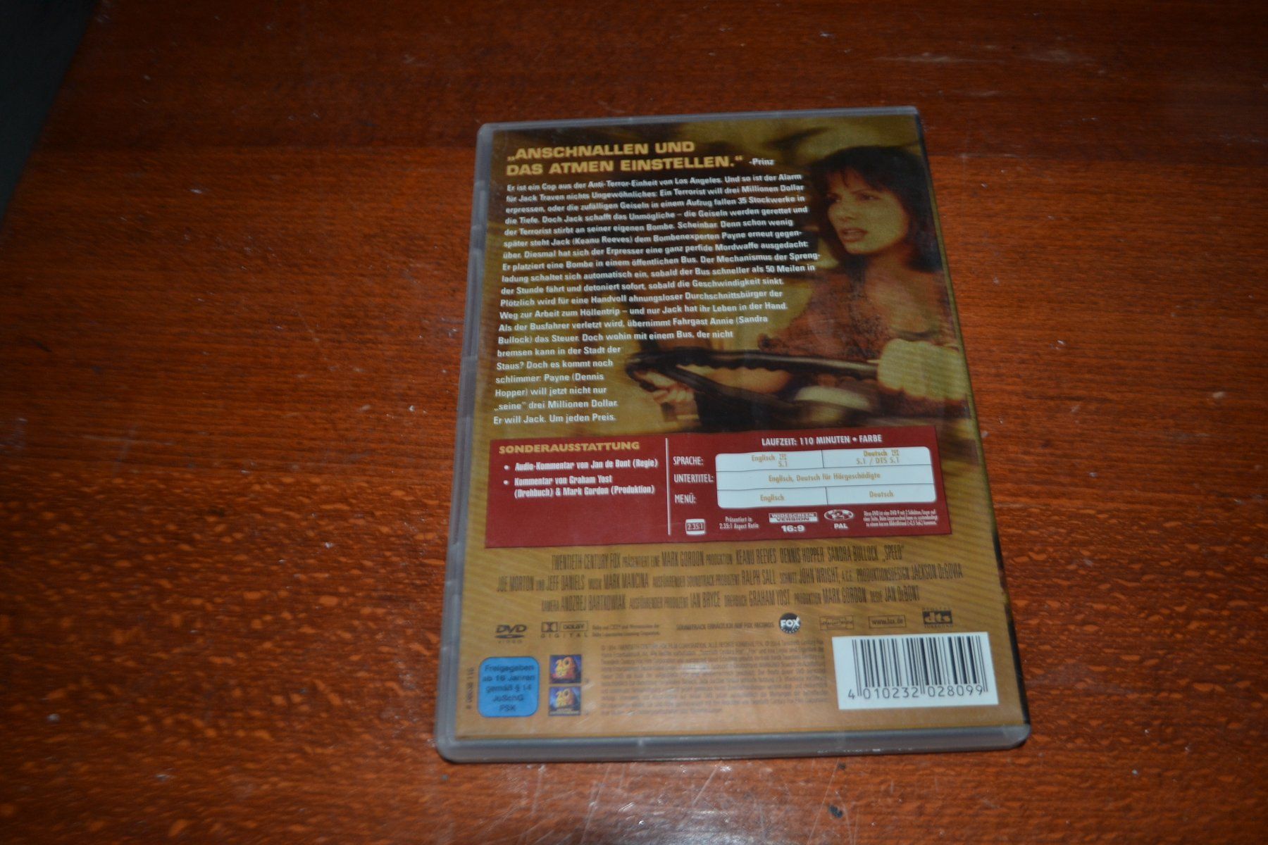 Tutti i DVDs: Speed (DVD) – Usato da Laupen ZH venduto da chefdom 1
