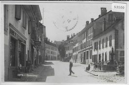 Cossonay - Interieur du village - animee