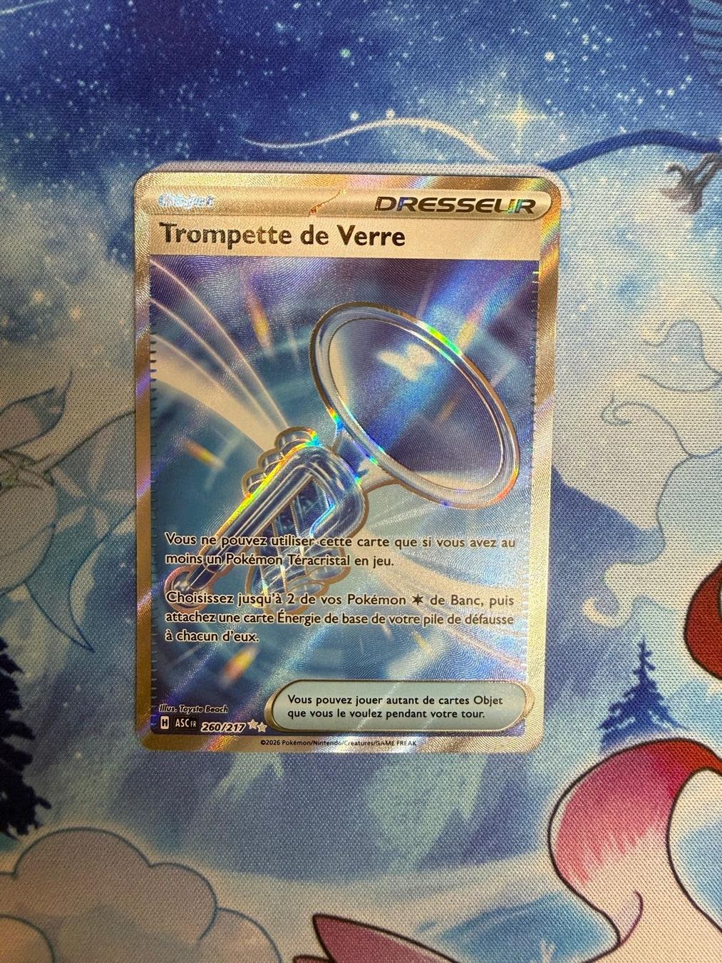 Pokémon Carte collezionabili: Trompette de Verre FA - ASC 260 FR – Nuovo (secondo la descrizione) da Courgenay venduto da ScamBoxOff