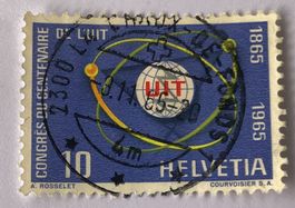 Nr.436 mit Vollstempel La Chaux-de-Fonds