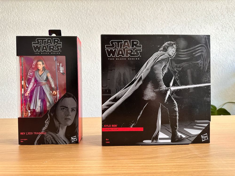 Hasbro Star Wars The Black Series Rey & Kylo Ren (Gebraucht) in Genève ...