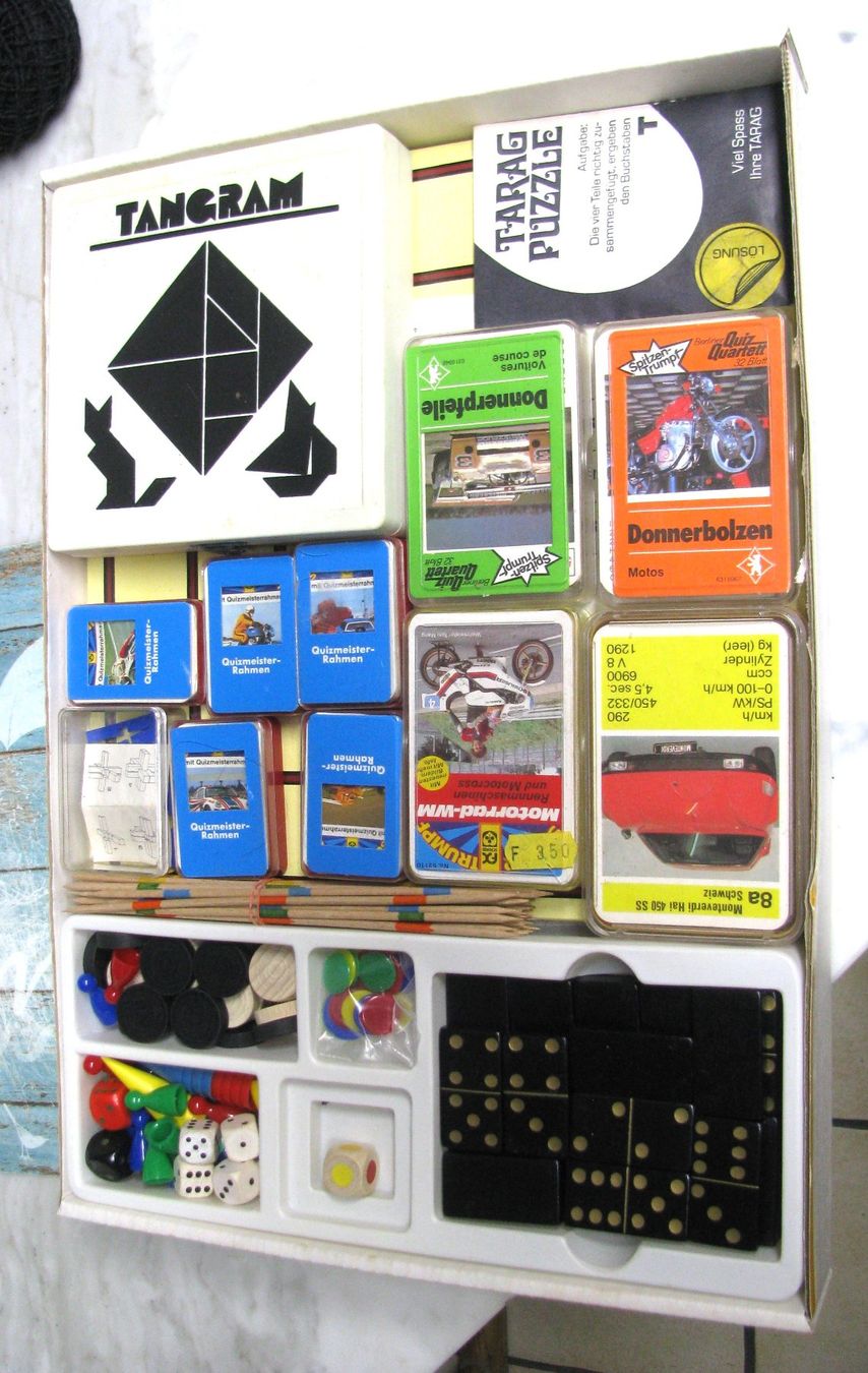 Giochi: Spielebox mit 15 Spielen – Nuovo (secondo la descrizione) da Schöftland venduto da mioplus 1