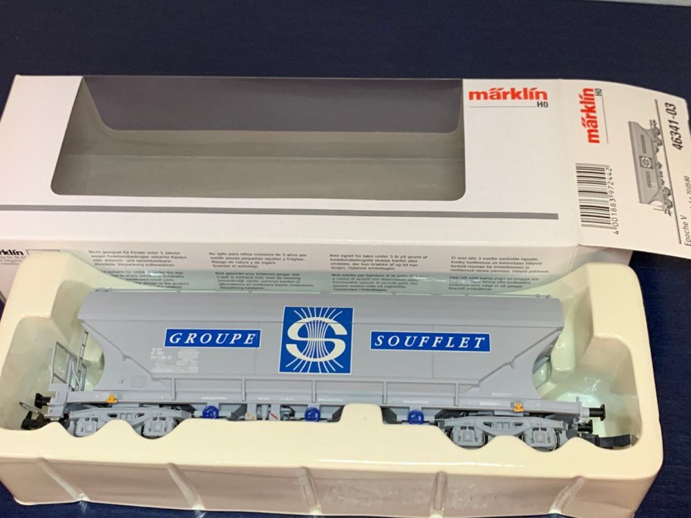 MÄRKLIN 46371 Wagon set with 6 ore wagons, H0. Toys - Toys