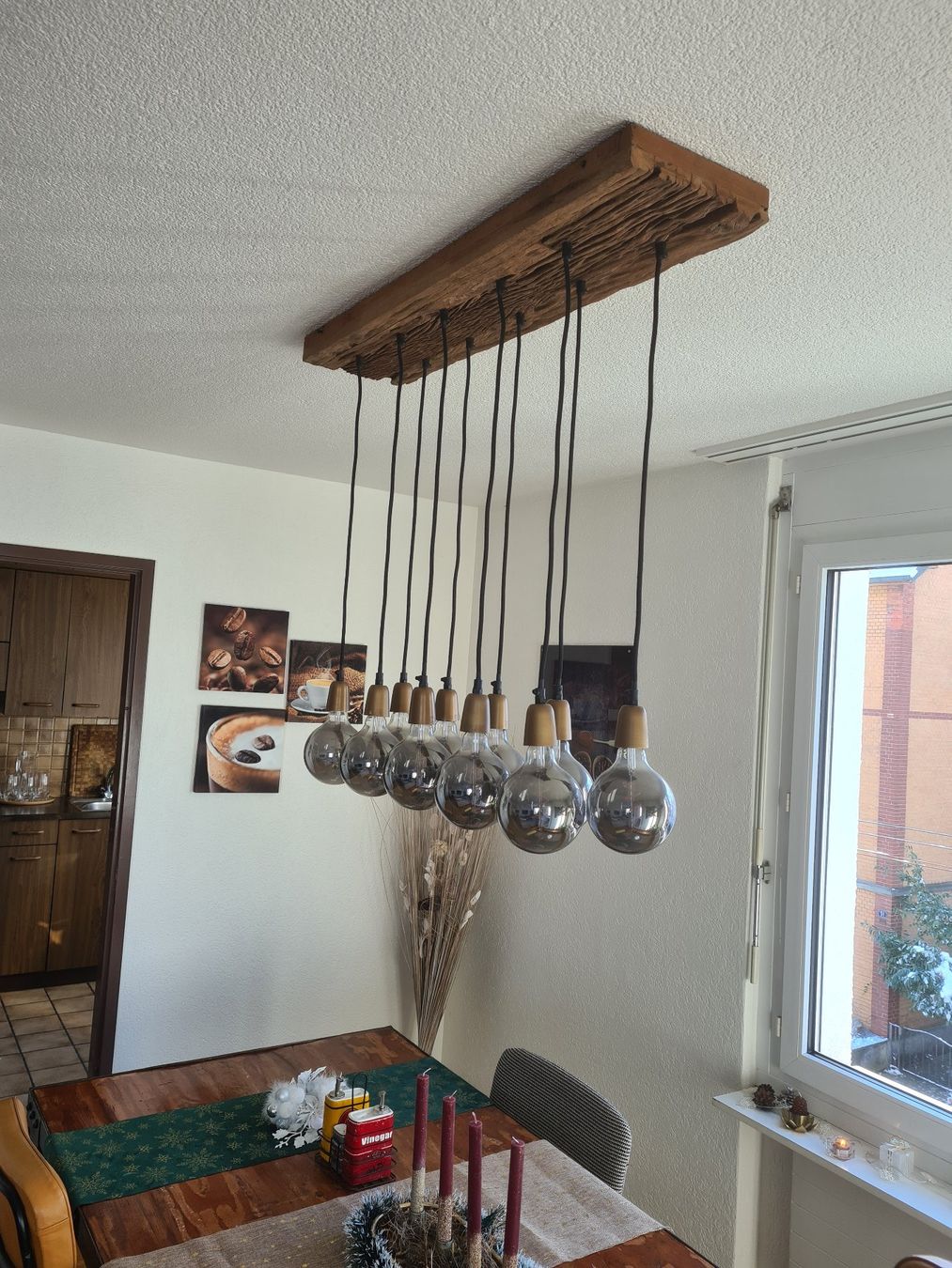 Maisons du monde Kronleuchter & Deckenlampen: Hängelampe aus Mangoholz – Gebraucht aus Thalheim an der Thur von Renato120 2
