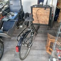 3 Rad Lastenfahrrad mit Kindersitz und Transportbox