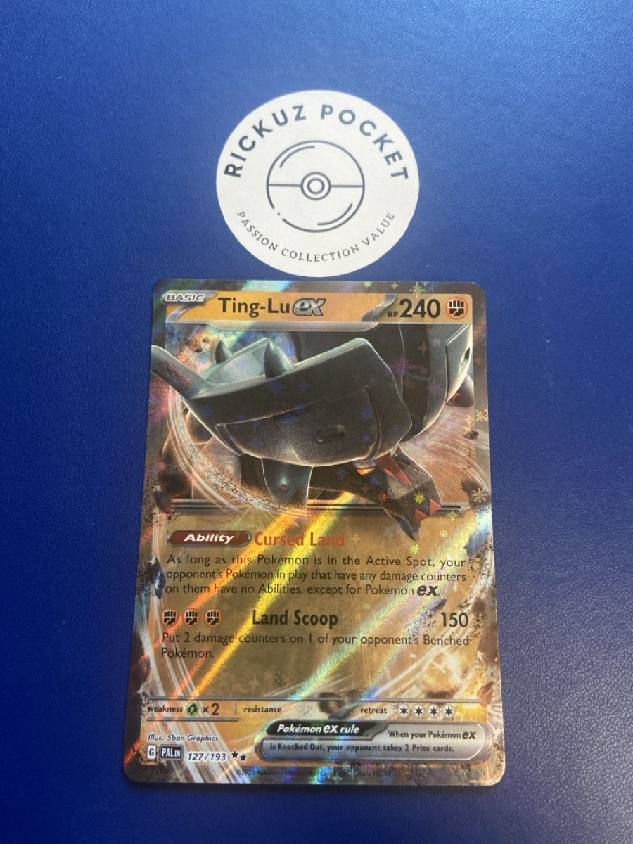 Pokémon Sammelbilder & Trading cards: Ting-Lu Ex #127 Pokemon Paldea Evolved  – Gebraucht aus Montagnola von Rickuz