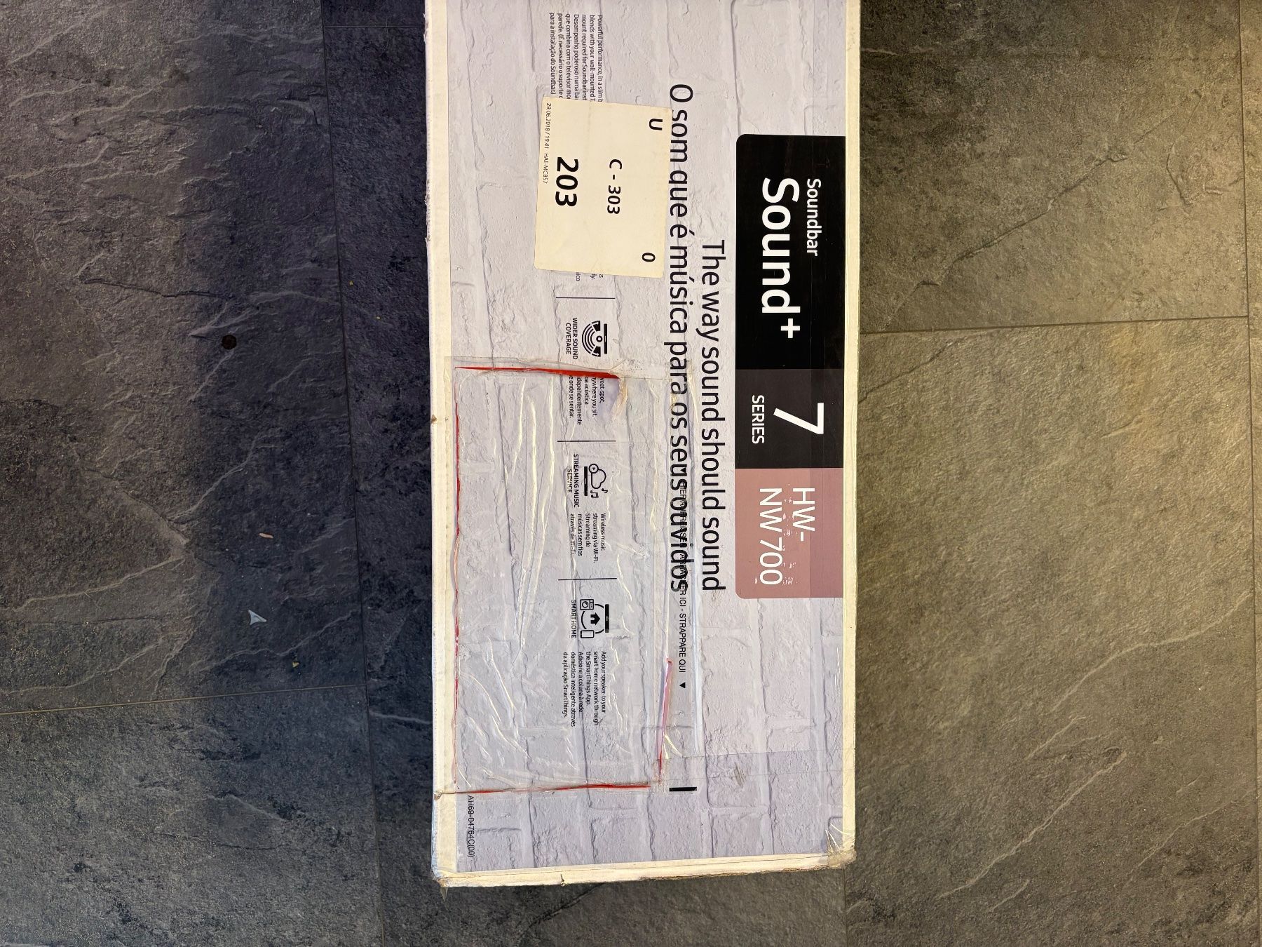 Samsung Heimkino: Barre de son Samsung avec caisson de basse sans fil – Neu und originalverpackt aus Crans-Montana von TaniaCretton 8