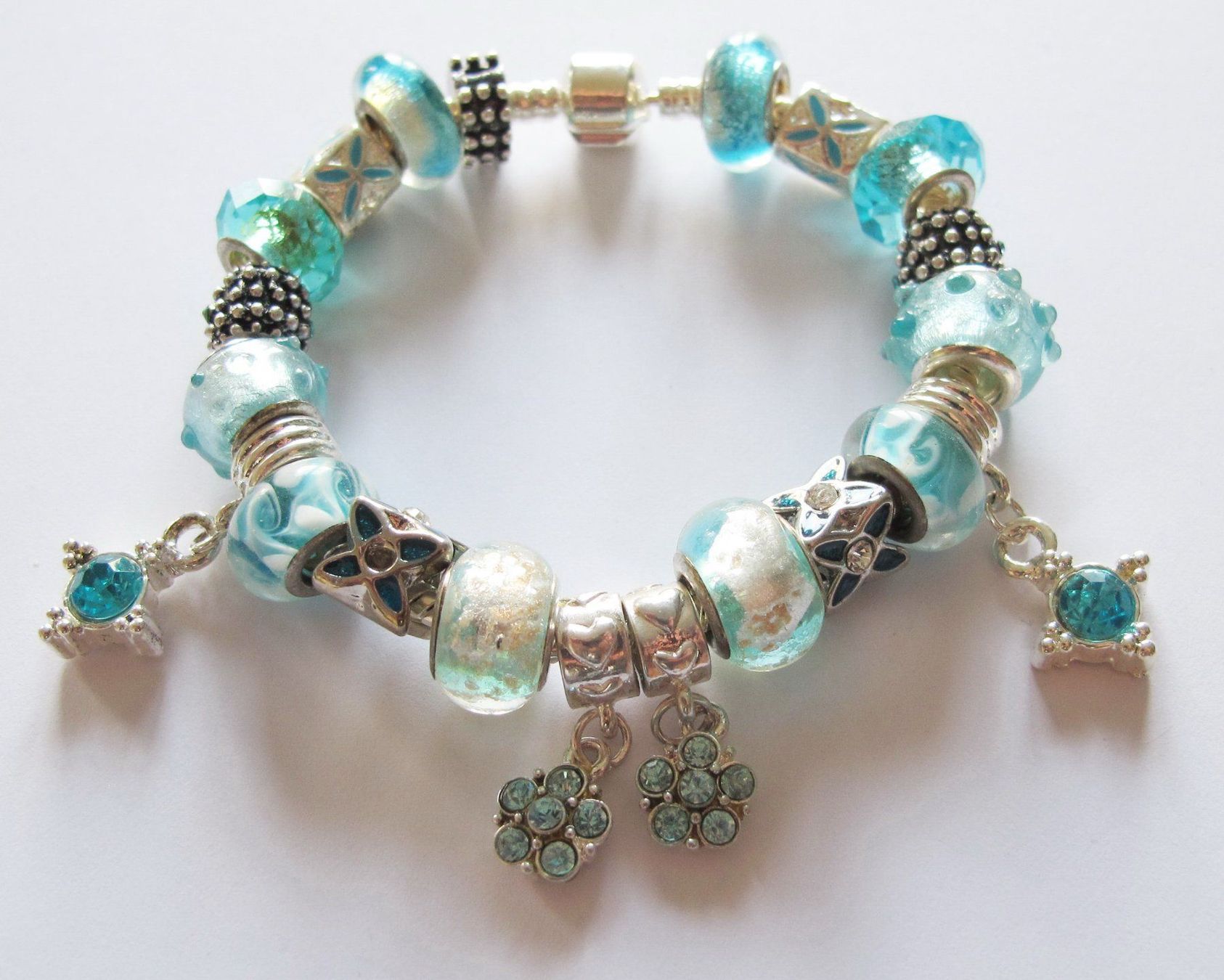 Anhänger: European Beads Kette selber machen DIY – Neu (gemäss Beschreibung) aus Schwanden GL von UHRKNALL 3