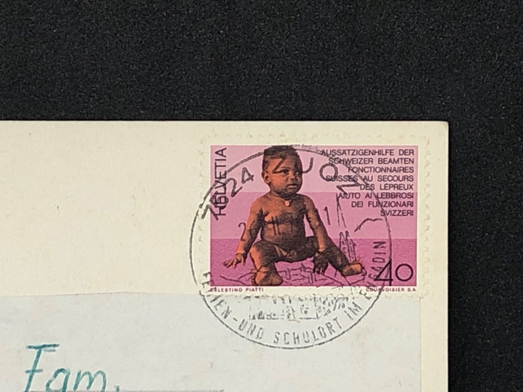 Cartoline postali: Zuoz 1700m (Engadin) – Usato da Widnau venduto da Brusi9 1