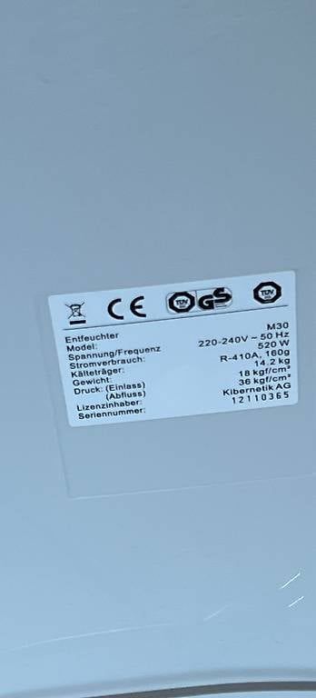 Deumidificatori: Luftentfeuchter – Usato da Pfeffingen venduto da tah_x9v5 1