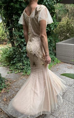 Chic Maxi Abito per matrimonio-tgM/L-nuovo