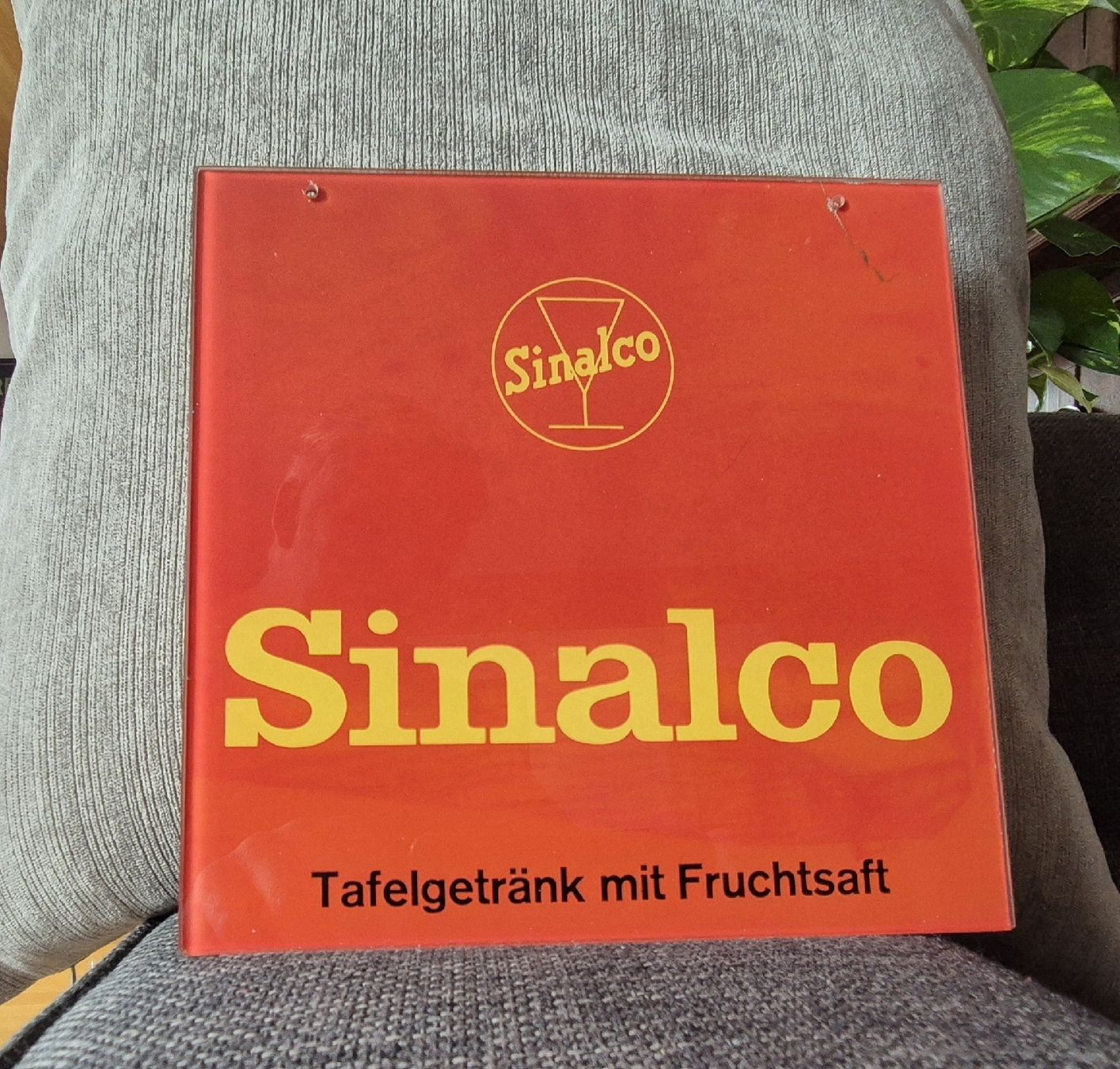Sinalco Insegne: Hinterglasschild  Sinalco Werbung kein Emailschild – Usato da Neuenkirch venduto da etaner62