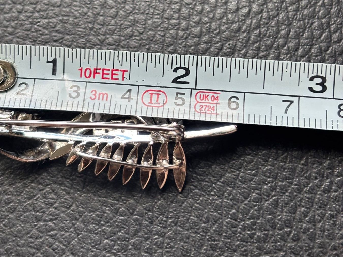 Spille & Fermagli: Broche vintange en argent 800 & perles – Usato da Peseux venduto da CharmeCommerce 3