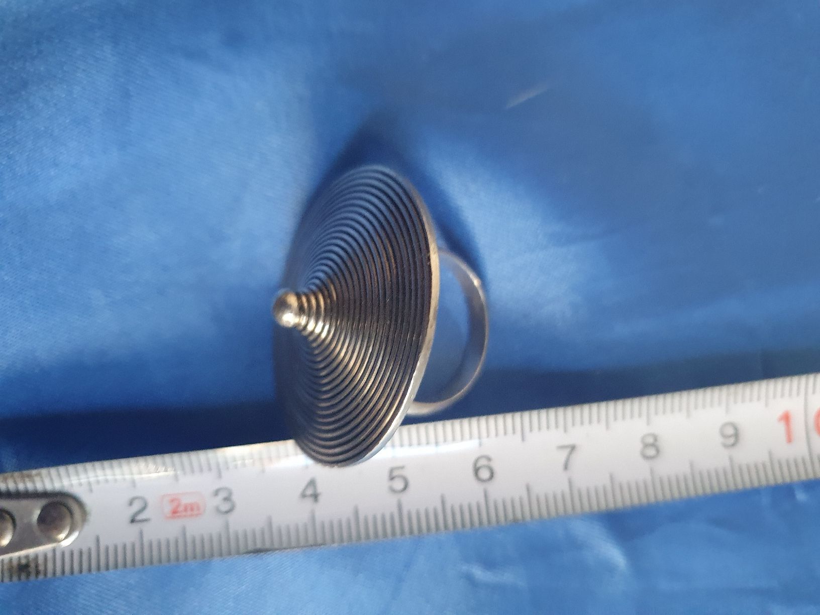 Anelli: DEVINE Silberring Handarbeit Unikat Silber 800  Zürich – Nuovo e nell'imballaggio originale da Russikon venduto da eunicetungol
