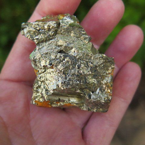 Minerali & Pietre curative: Hochglänzender Pyrit von Peru, ca. 135 gr. – Usato da Schaffhausen venduto da Yamakana51L8736OQ8 6