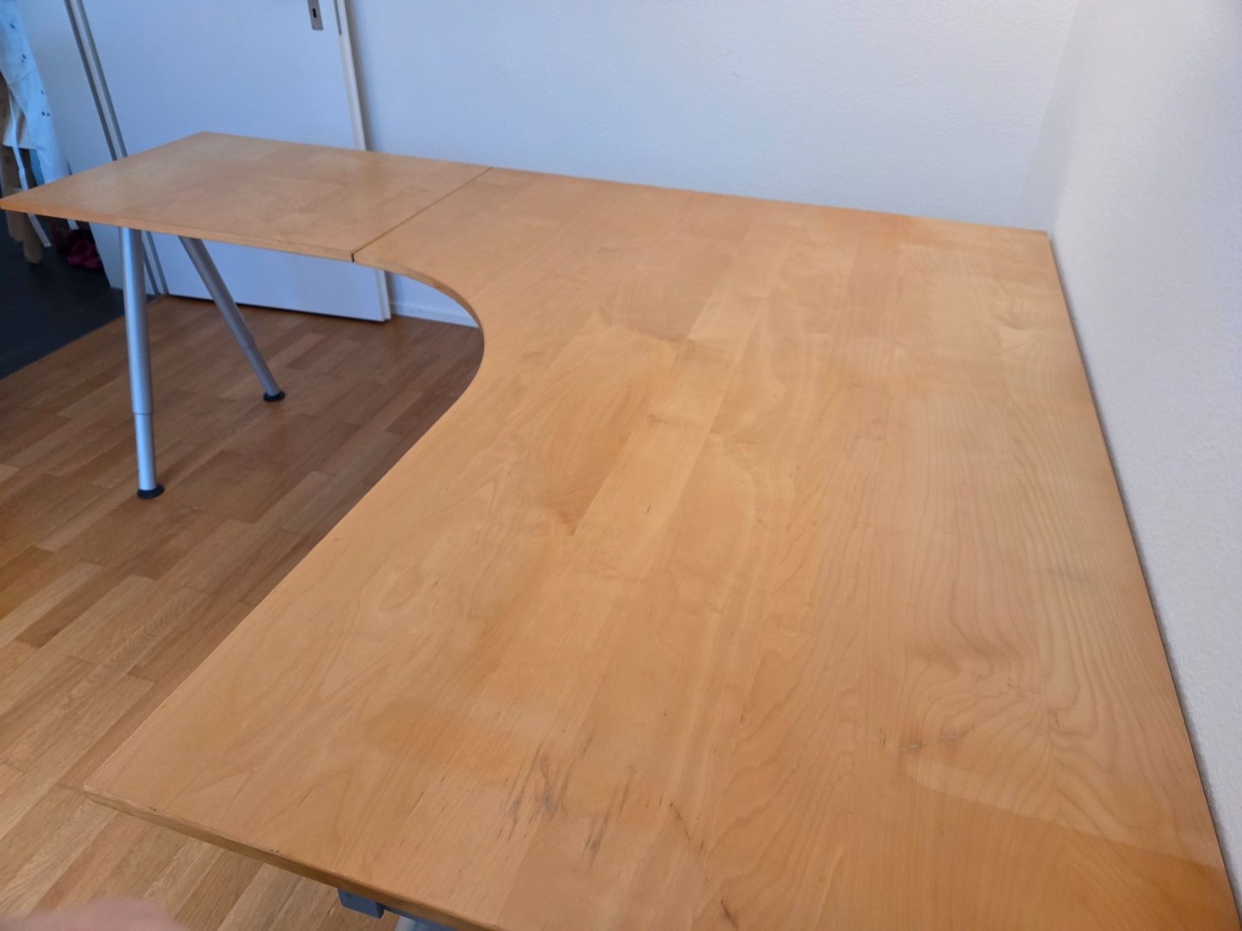 Ikea Scrivanie: Eckbürotisch IKEA, Birke – Usato da Baden venduto da sun_9 2