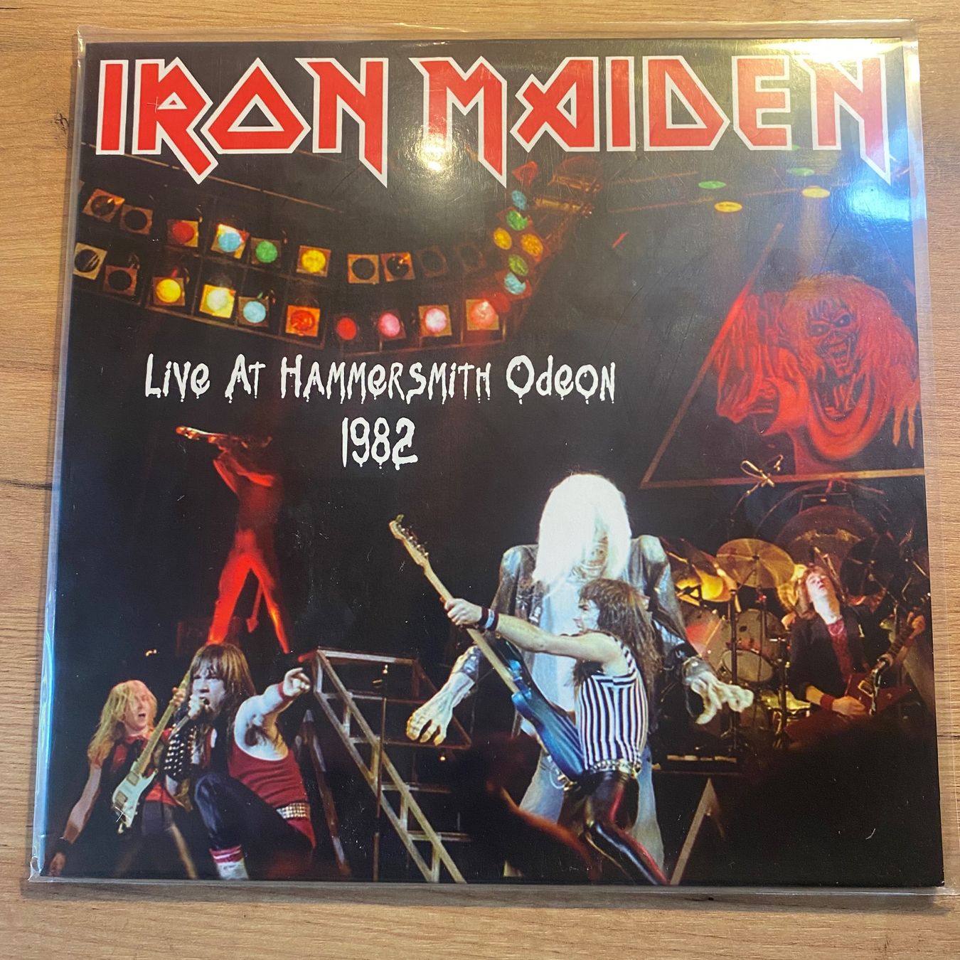 Schallplatten: IRON MAIDEN " LIVE AT HAMMERSMITH ODÉON" DLP 33T – Neu (gemäss Beschreibung) aus Gals von