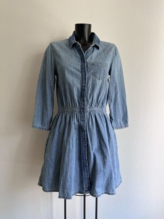 JEANS - PACKET: 1 Kleid (M) 1 Rock (38)