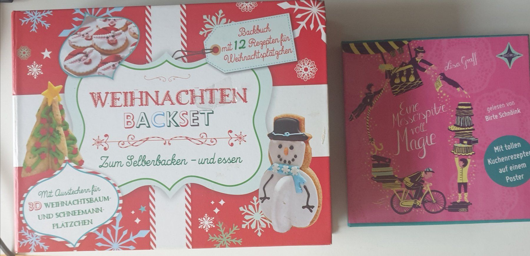 Audiolibri: Weihnachtsbackset + Hörbuch "Messerspitze Magie" – Usato da Ipsach venduto da Cleomara