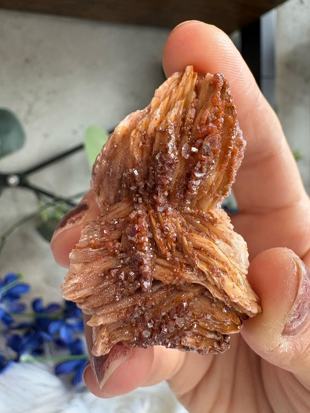 Mineralien & Heilsteine: Vanadinit auf Baryt – Neu (gemäss Beschreibung) aus Neuheim von m.hald