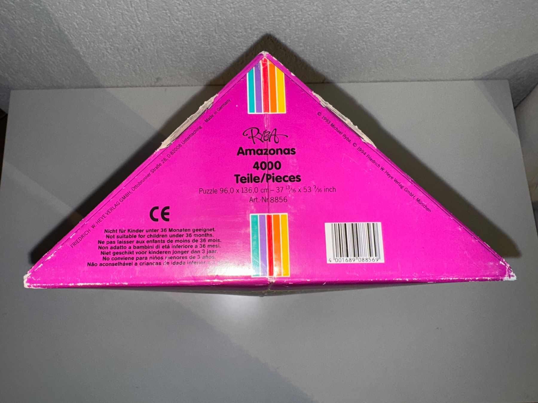 Heye Puzzle: Heye Amazonas by Michael Ryba Puzzle 4000 Teile 1993 – Usato da Grosswangen venduto da Second_hand_paradise 2