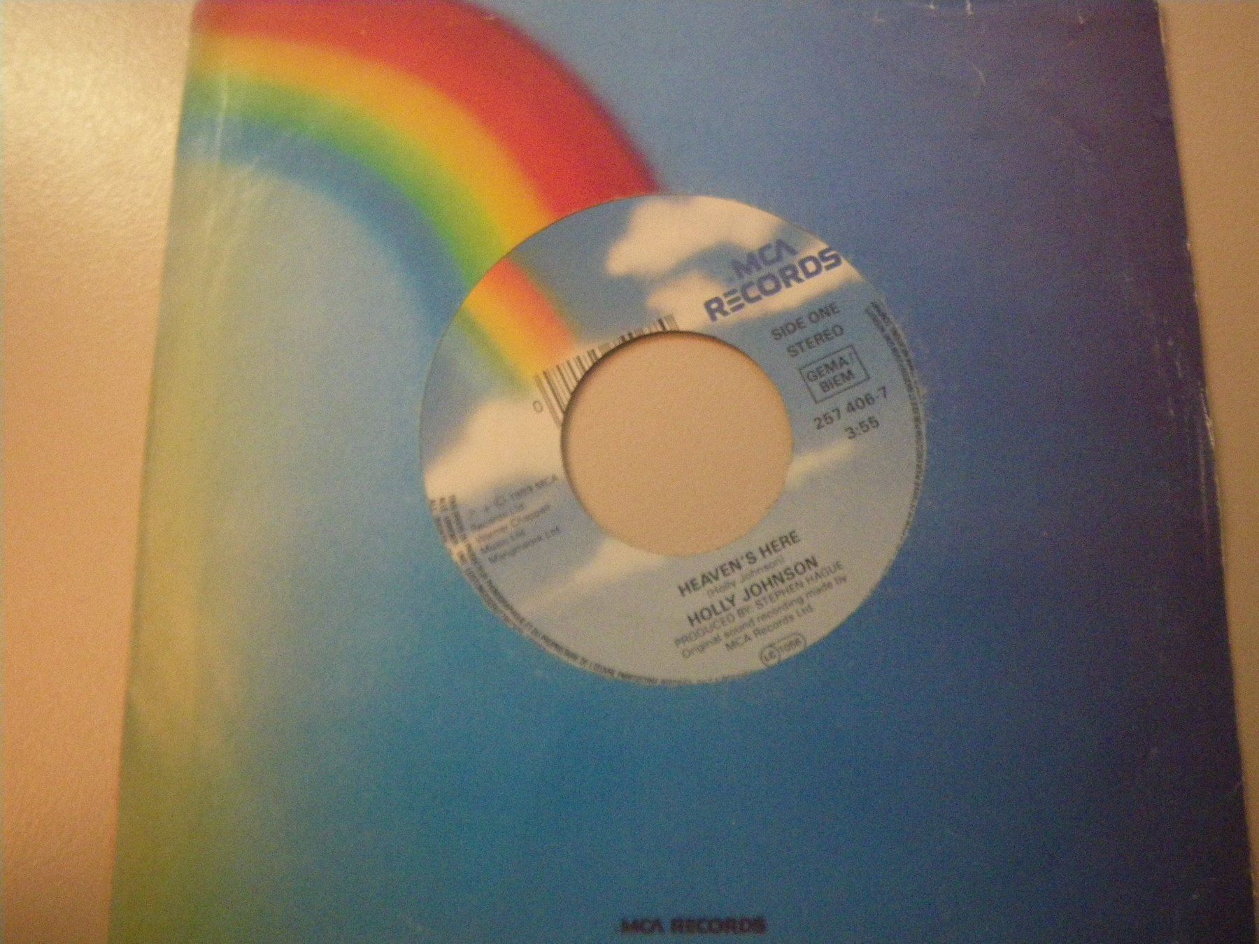 Dischi in vinile: Vinyl-Single Holly Johnson - Heaven's Here – Usato da Langenthal venduto da Modo39