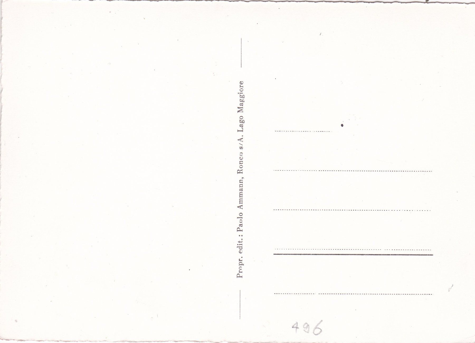 Cartoline postali: Ronco – Usato da Herisau venduto da Lisegrat2008 1