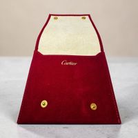 Cartier Reiseetui / Dokumentenhülle Rot