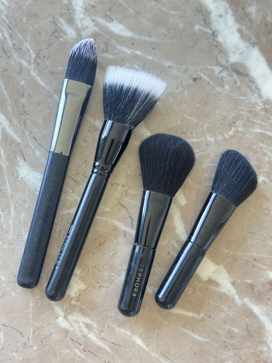 Make-up: Make-up Pinsel Set 4-teilig guter Zustand – Usato da Schlieren venduto da axe_nr8f