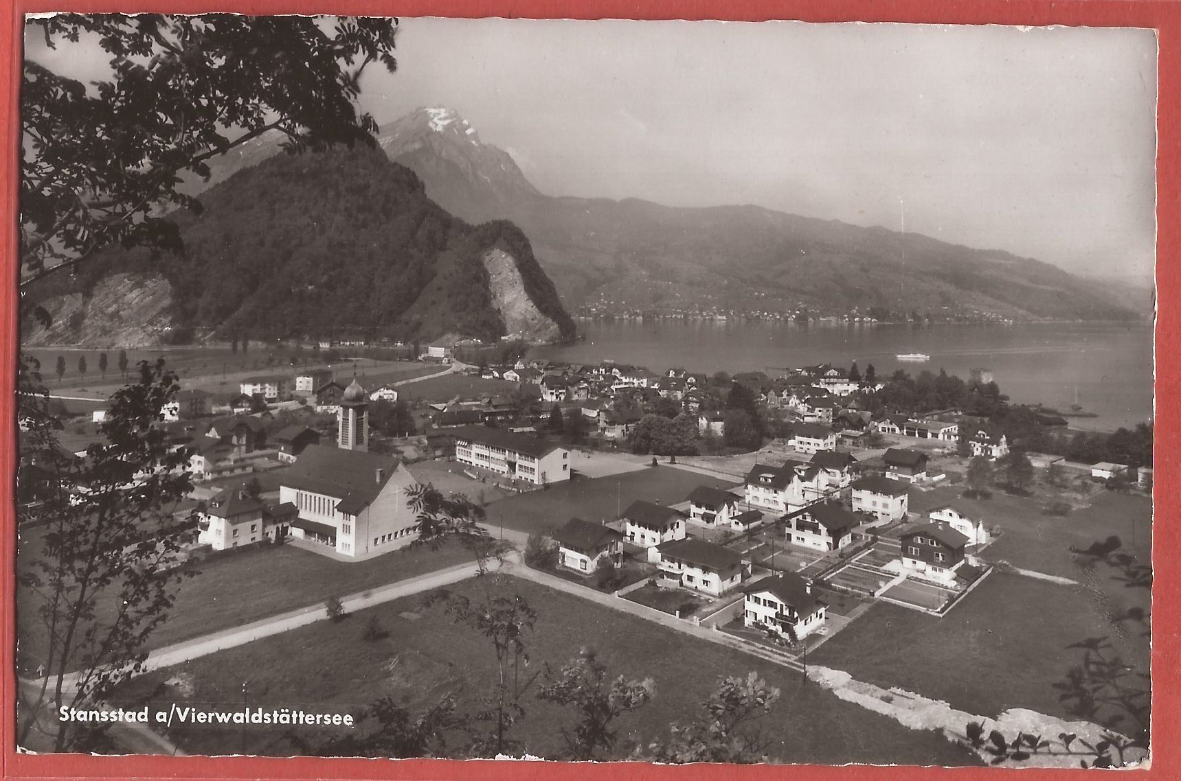 Cartoline postali: Stansstad - Fotokarte 1958 – Usato da Fislisbach venduto da Porano