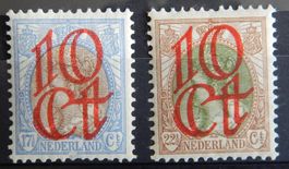 Niederlande Kat. 121-122 * 1923 Kat. 20 Euro