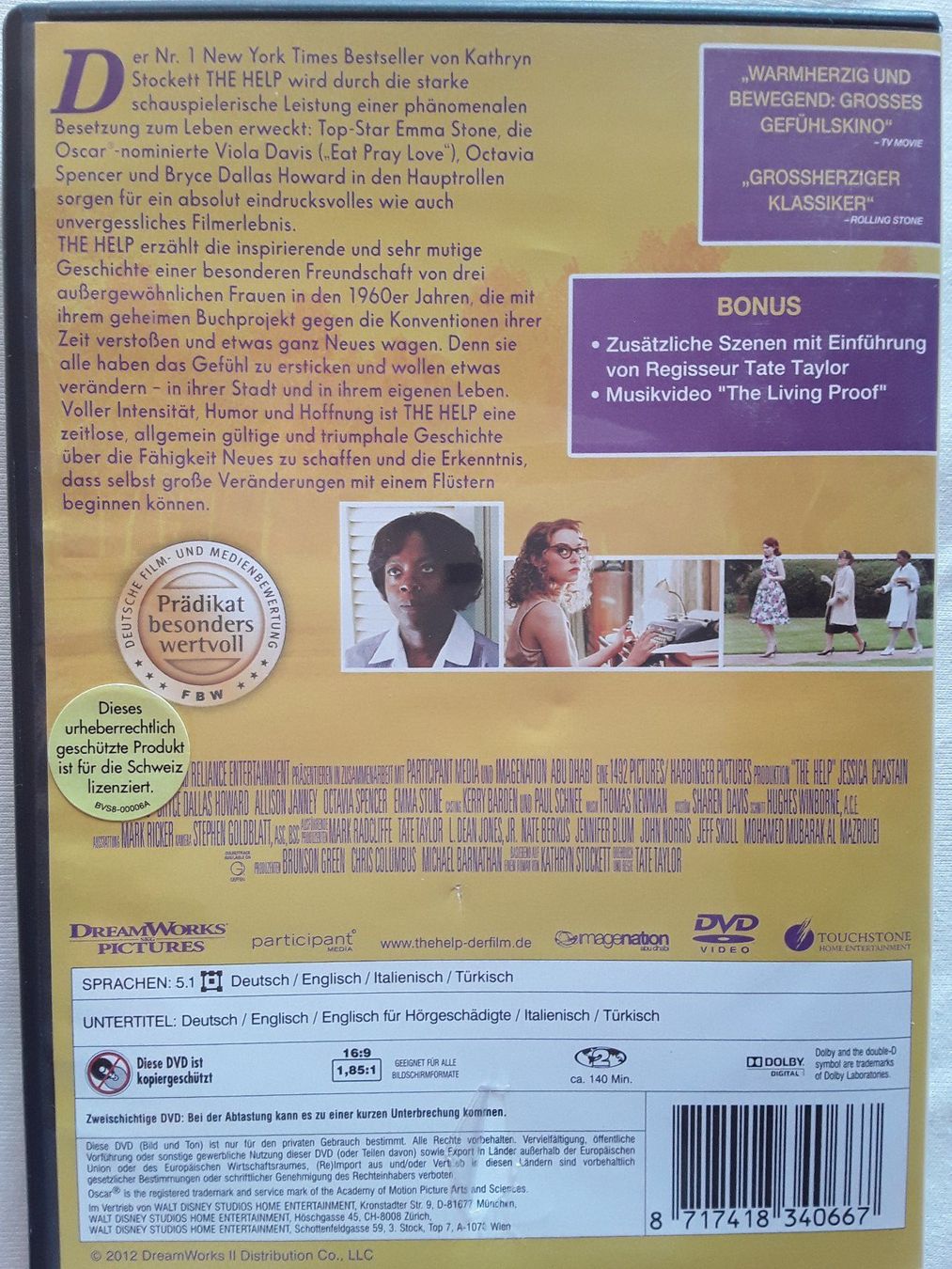 Tous les DVDs: Help - dvd – D'occasion à Wattwil par tannenmeise73 1