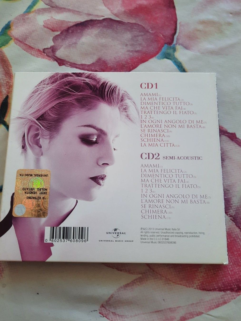 CD: CD Emma - Schiena  (double album) – Usato da Pully venduto da bro_n52j 4